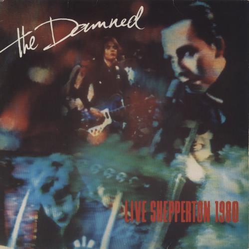The Damned Live Shepperton 1980 - VG vinyl LP album (LP record) UK DAMLPLI818965