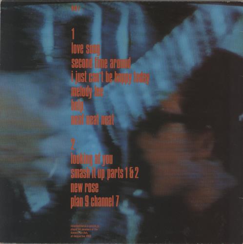 The Damned Live Shepperton 1980 - VG vinyl LP album (LP record) UK DAMLPLI818965