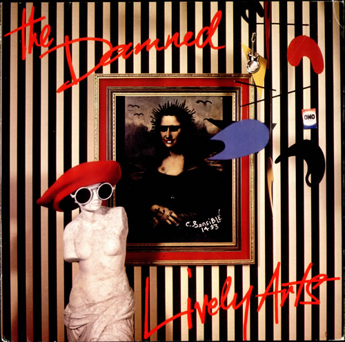 The Damned Lively Arts - EX 12" vinyl single (12 inch record / Maxi-single) UK DAM12LI248124