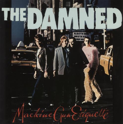 The Damned Machine Gun Etiquette vinyl LP album (LP record) UK DAMLPMA866439