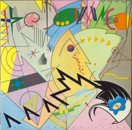 The Damned Music For Pleasure - 1st vinyl LP album (LP record) UK DAMLPMU98808