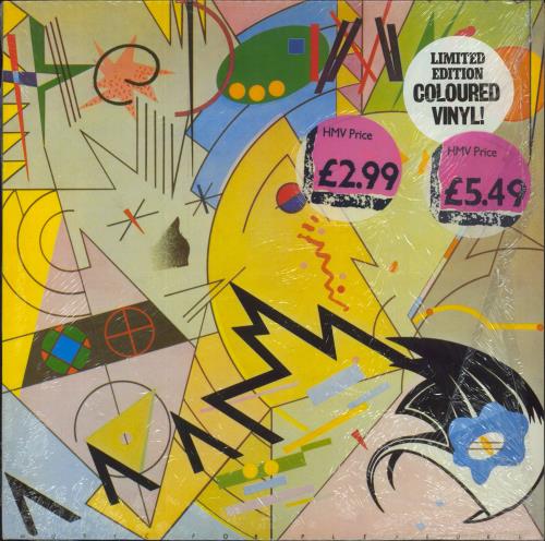 The Damned Music For Pleasure - Orange Vinyl - Shrink vinyl LP album (LP record) UK DAMLPMU817980