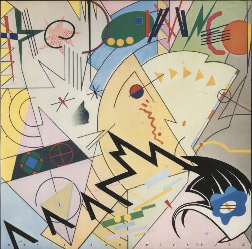 The Damned Music For Pleasure vinyl LP album (LP record) UK DAMLPMU858780