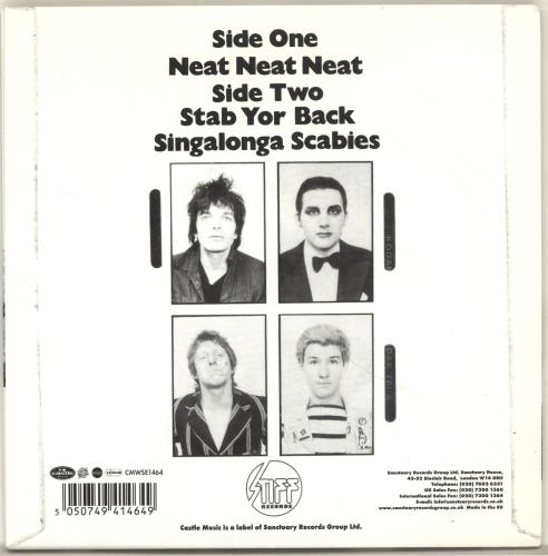 The Damned Neat Neat Neat 7" vinyl single (7 inch record / 45) UK DAM07NE391429