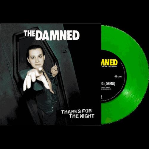 The Damned Thanks For The Night - Green Vinyl - Sealed 7" vinyl single (7 inch record / 45) US DAM07TH767480