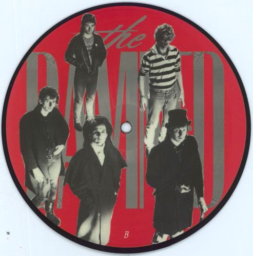 The Damned Thanks For The Night 7" vinyl picture disc (7 inch picture disc single) UK DAM7PTH52251