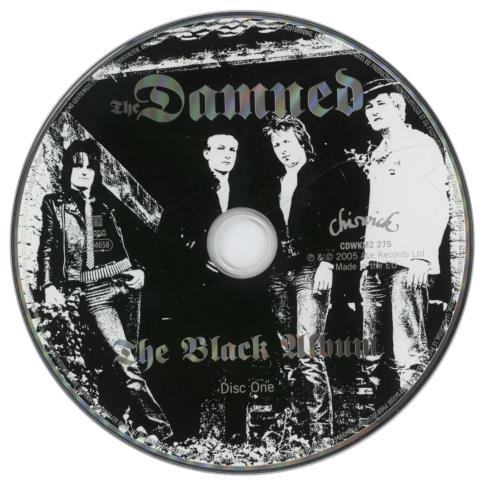 The Damned The Black Album 2 CD album set (Double CD) UK DAM2CTH344738