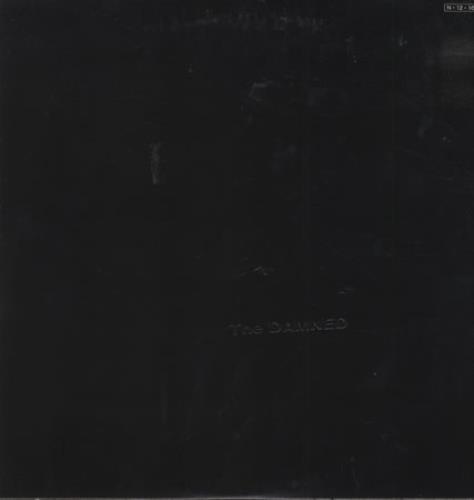 The Damned The Black Album vinyl LP album (LP record) Japanese DAMLPTH411150