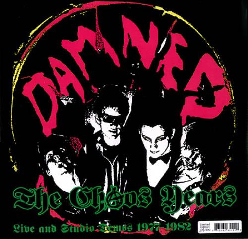 The Damned The Chaos Years vinyl LP album (LP record) US DAMLPTH426940