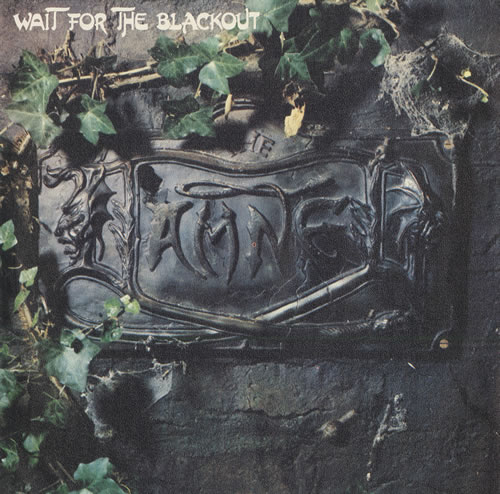 The Damned Wait For The Blackout 7" vinyl single (7 inch record / 45) Spanish DAM07WA445258