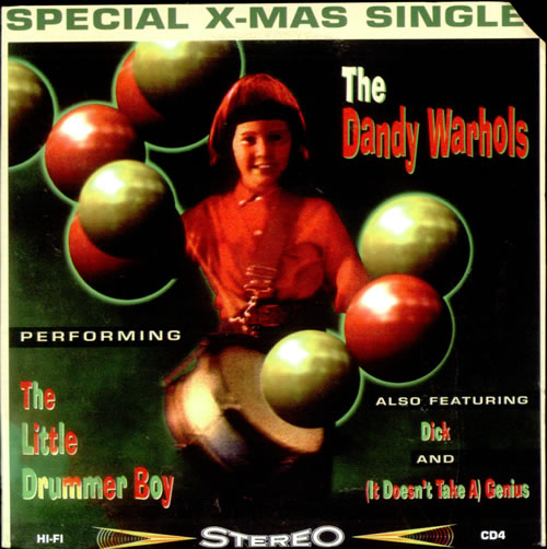 The Dandy Warhols Little Drummer Boy CD single (CD5 / 5") US TDWC5LI515177