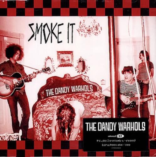 The Dandy Warhols Smoke It CD single (CD5 / 5") UK TDWC5SM333926
