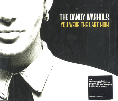 The Dandy Warhols You Were The Last High 2-CD single set (Double CD single) UK TDW2SYO252666