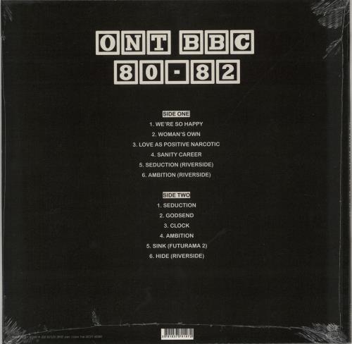 The Danse Society ONT BBC 80-82 - Silver vinyl vinyl LP album (LP record) UK DSELPON765921