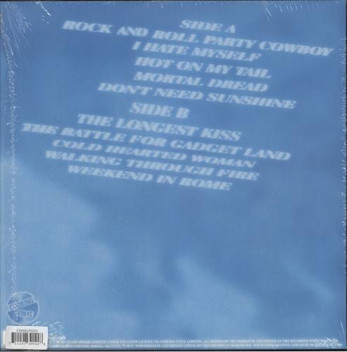 The Darkness Dreams On Toast - Red & Black Splatter + Autographed vinyl LP album (LP record) UK D/KLPDR877121