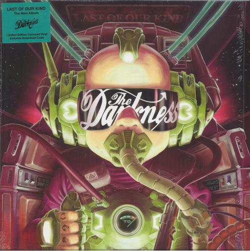 The Darkness Last Of Our Kind - Green vinyl - Open Shrink vinyl LP album (LP record) UK D/KLPLA683178