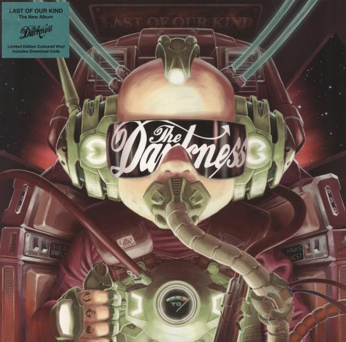 The Darkness Last Of Our Kind - Green vinyl vinyl LP album (LP record) UK D/KLPLA825151