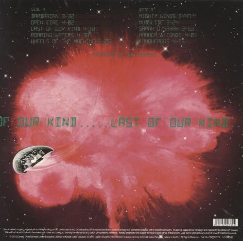 The Darkness Last Of Our Kind - Green vinyl vinyl LP album (LP record) UK D/KLPLA825151