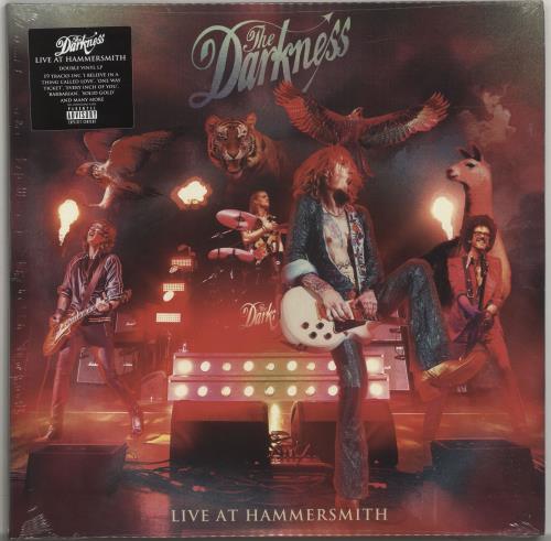 The Darkness Live At Hammersmith - Sealed 2-LP vinyl record set (Double LP Album) UK D/K2LLI698353