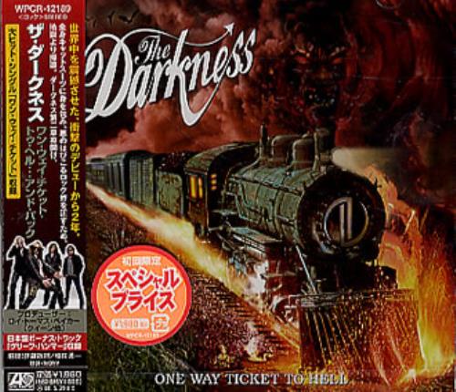 The Darkness One Way Ticket To Hell And Back CD album (CDLP) Japanese D/KCDON349215