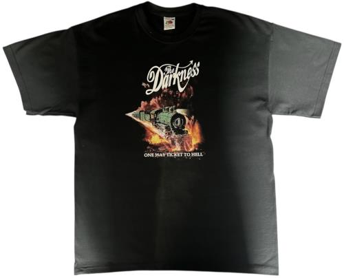 The Darkness One Way Ticket To Hell And Back t-shirt UK D/KTSON879782
