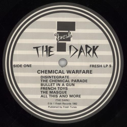 The Dark Chemical Warfare vinyl LP album (LP record) UK TDALPCH860510