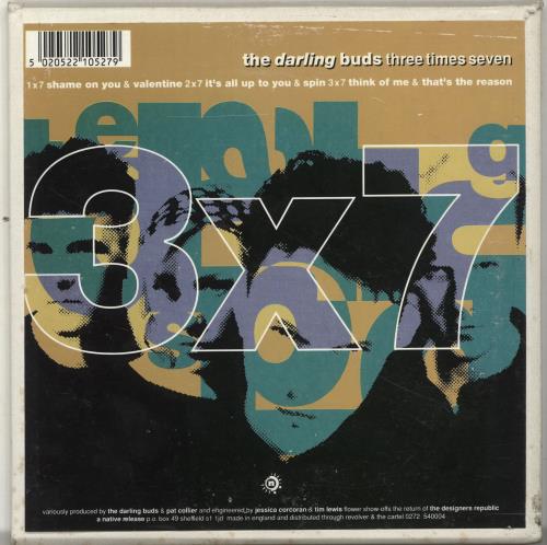 The Darling Buds Three Times Seven 7" vinyl single (7 inch record / 45) UK DBD07TH109953