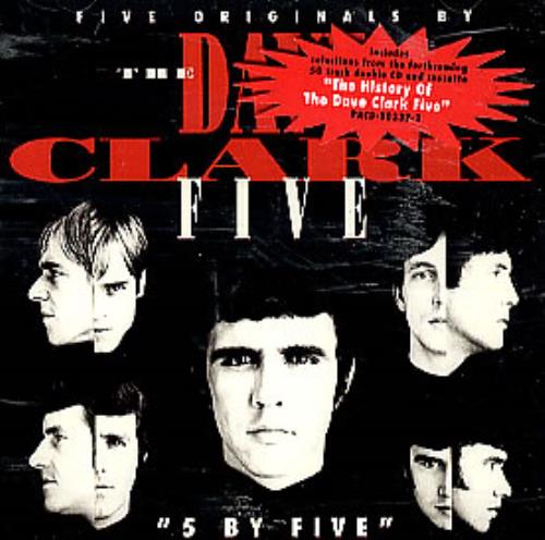 The Dave Clark Five 5 By Five CD single (CD5 / 5") US DVCC5BY37736