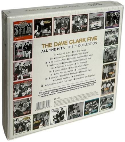 The Dave Clark Five All The Hits The 7" Collection - 10 x 7" Box Set 7" single box set UK DVC7XAL849009