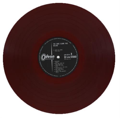 The Dave Clark Five Dave Clark 5 Deluxe - Red Vinyl vinyl LP album (LP record) Japanese DVCLPDA381644