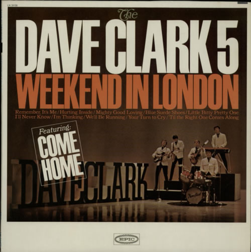 The Dave Clark Five Weekend In London - 1st vinyl LP album (LP record) US DVCLPWE180872
