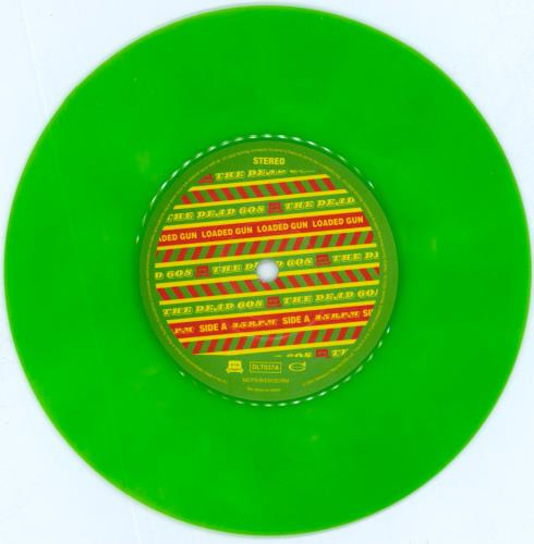 The Dead 60's Loaded Gun - Green Vinyl 7" vinyl single (7 inch record / 45) UK T6D07LO326271