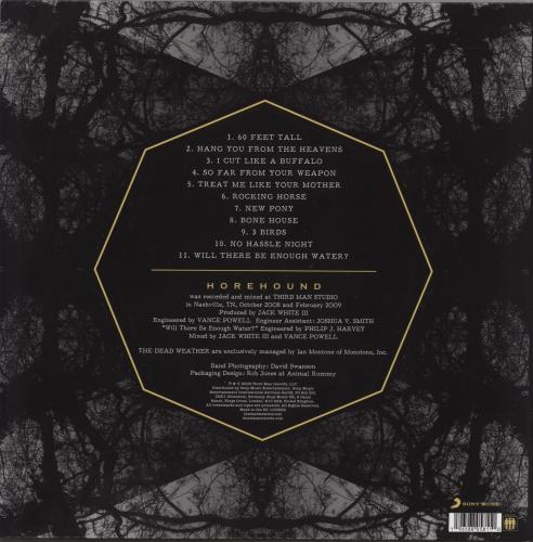 The Dead Weather Horehound - 180gm/Etched 2-LP vinyl record set (Double LP Album) US WEV2LHO486400