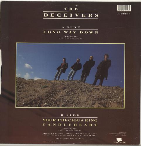 The Deceivers Long Way Down 12" vinyl single (12 inch record / Maxi-single) UK WUS12LO695696