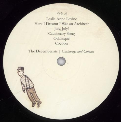 The Decemberists Castaways And Cutouts vinyl LP album (LP record) UK DEZLPCA892206