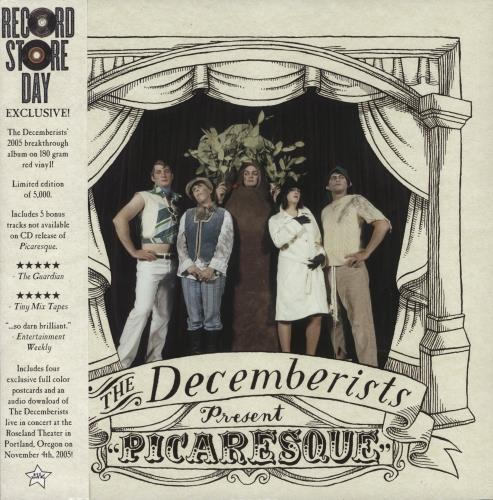 The Decemberists Picaresque 2-LP vinyl record set (Double LP Album) US DEZ2LPI890168