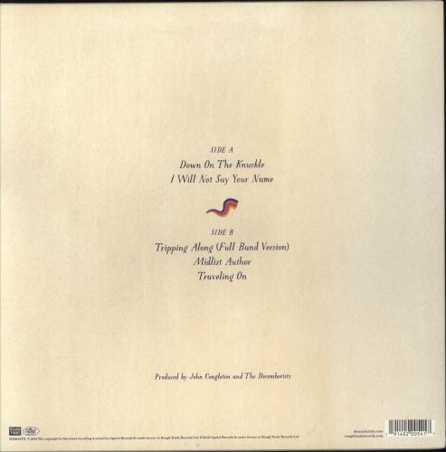 The Decemberists Traveling On 10" vinyl single (10 inch record) UK DEZ10TR881832