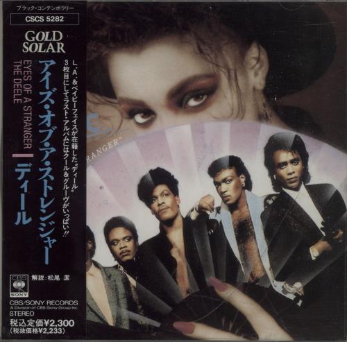 The Deele Eyes Of A Stranger + Obi CD album (CDLP) Japanese X6FCDEY668370