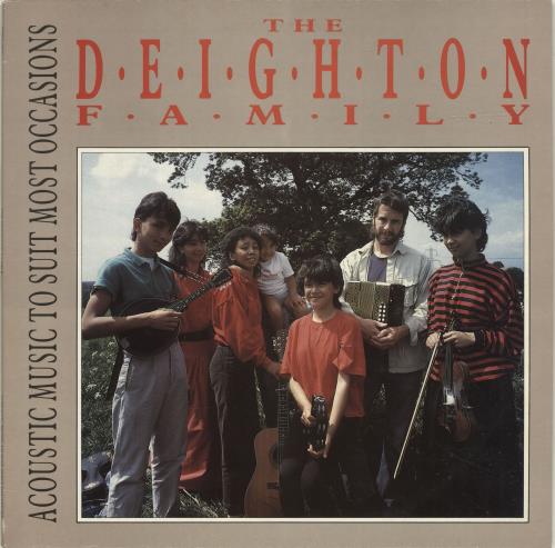The Deighton Family Acoustic Music To Suit Most Occasions vinyl LP album (LP record) UK YWPLPAC694233