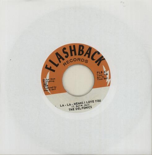 The Delfonics La-La Means I Love You 7" vinyl single (7 inch record / 45) US ICZ07LA680507