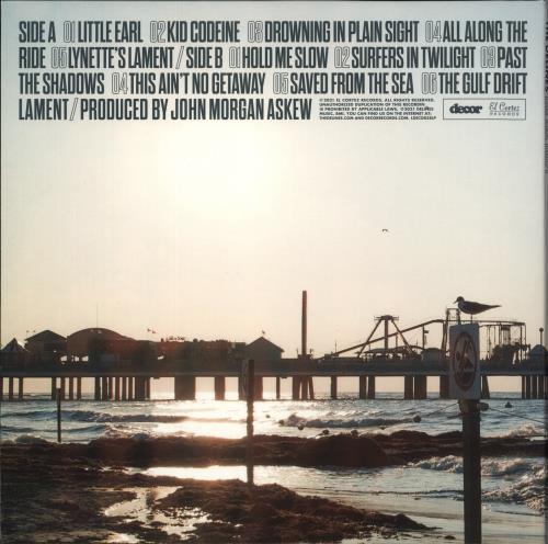 The Delines The Sea Drift - Blue vinyl + CD vinyl LP album (LP record) UK 4L-LPTH872048