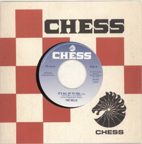 The Dells It's All Up To You - RSD15 7" vinyl single (7 inch record / 45) UK TDL07IT744663