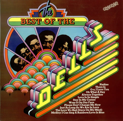 The Dells The Best Of The Dells vinyl LP album (LP record) UK TDLLPTH488355