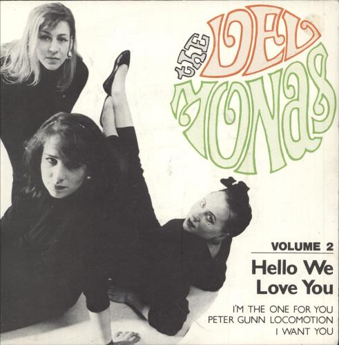 The Delmonas Hello We Love You Volume 2 7" vinyl single (7 inch record / 45) UK DE707HE746060
