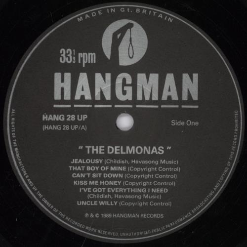The Delmonas The Delmonas vinyl LP album (LP record) UK DE7LPTH893114