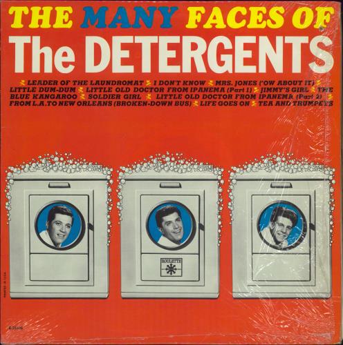 The Detergents The Many Faces Of The Detergents vinyl LP album (LP record) US 3OELPTH770225
