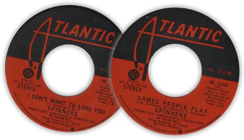 The Detroit Spinners I Don't Want To Lose You 7" vinyl single (7 inch record / 45) US DS-07ID303642
