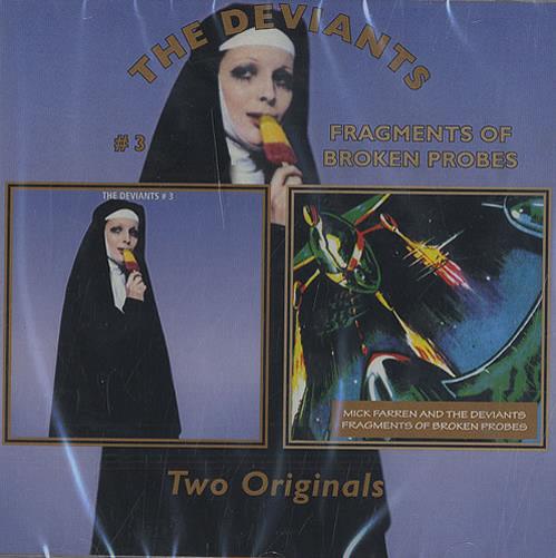 The Deviants Deviants #3 / Fragments Of Broken Probes CD album (CDLP) UK DVTCDDE434791