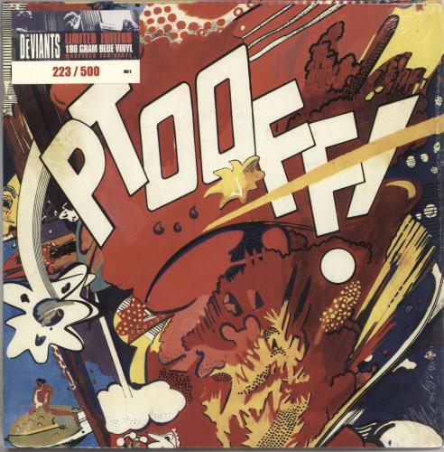 The Deviants Ptooff! - 180gram Blue Vinyl - Sealed vinyl LP album (LP record) US DVTLPPT720869