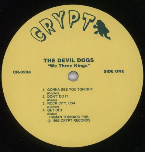 The Devil Dogs We Three Kings vinyl LP album (LP record) German -VFLPWE891189